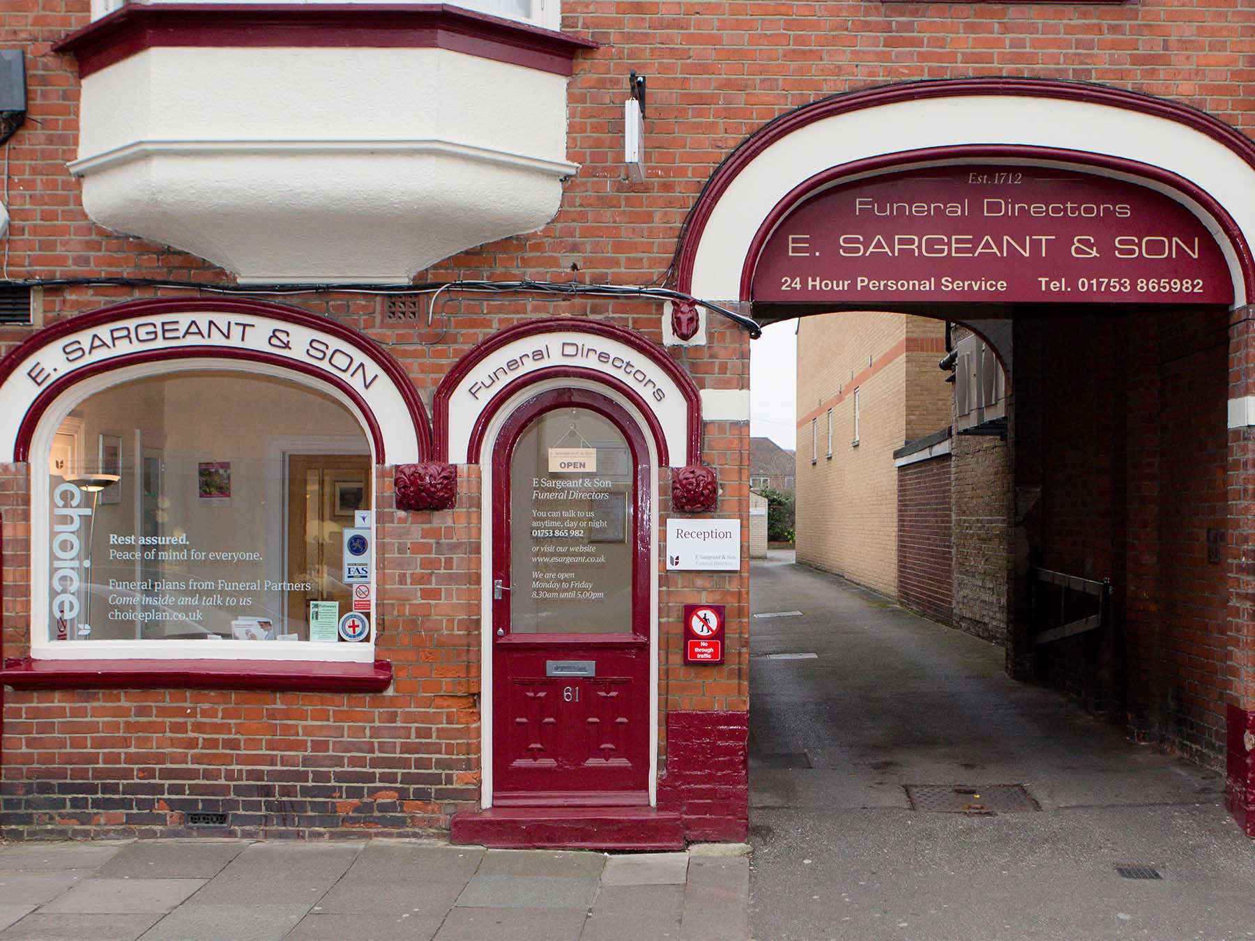 Windsor - E Sargeant & Son Funeral Directors